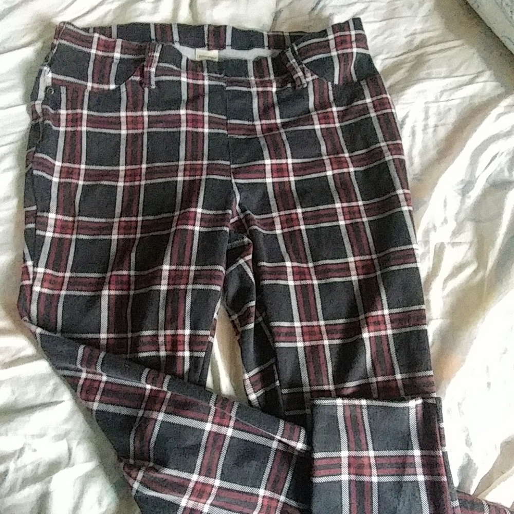 Tartan Plaid jeggings